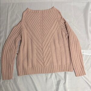 Miami Blush Off-the-Shoulder Sweater